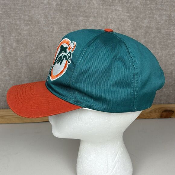 Vintage Miami Dolphins SnapBack Hat Cap Mens NFL Pro Line Football Logo 7 Script - Picture 2 of 13